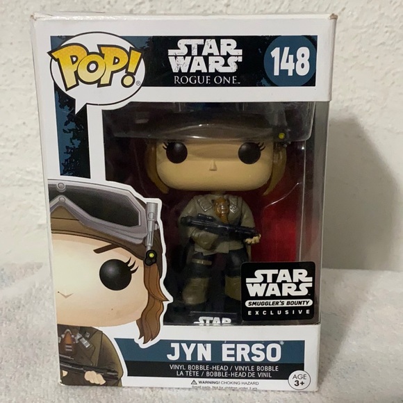 Star ⭐️ Wars/Loungefly/Ewok bag+REY/JYN POP Funko 5”